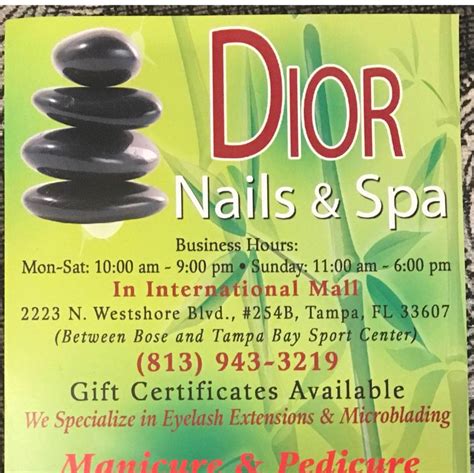 dior nails and spa tampa fl|Dior Nails & Spa in Tampa, FL 33607 .